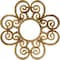 Ekena Millwork Cohen Architectural Grade PVC Pierced Ceiling Medallion, Antiqued Bronze, 32"OD x 11"ID x 1"P CMPP32COABZ - alternate 1